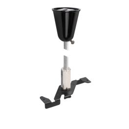 Kit suspendare sina 48V TRACK 1m negru