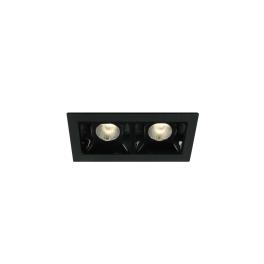 Kita LED 2x2W 2x160lm 3000K 30° 700mA Dim negru