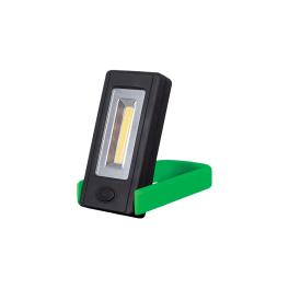 LAMPA DE LUCRU CU BAZA ROTATIVA 3W COB, VERDE