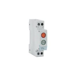 LAMPA DIN ELD-RG-DIN VERDE/ROSU