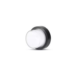 LAMPA LED 12W IP65 3000K ALB CALD - NEGRU