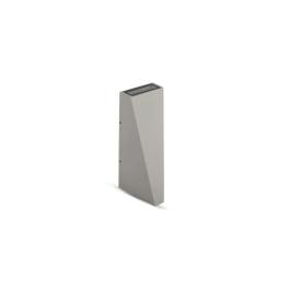 LAMPA LED 6W IP65 3000K ALB CALD - GRI