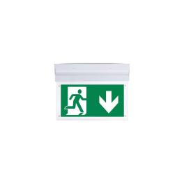 LAMPA LED IESIRE DE URGENTA 2W 6000K ALB RECE