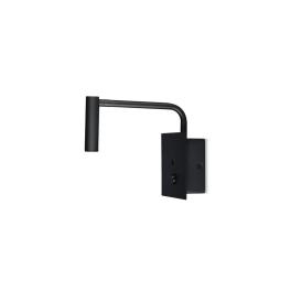 LAMPA LED PERETE 3W 3000K - NEGRU