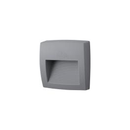 LAMPA PERETE LED LORENZA 150 3.5W CCT  IP55 GRI
