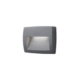 LAMPA PERETE LED LORENZA 190 7.5W CCT 4000K IP55 GRI