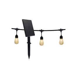 Lanț luminos Jinn LED 1W 2700K IP67 negru L‑8500mm