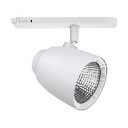 LED 3-Phase Rail Spotlight ,25°, 31W, 3000K white