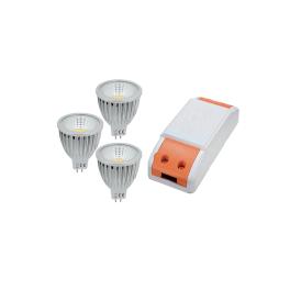 LED DRIVER 18W+ 3X LED3 3W 4000K MR16