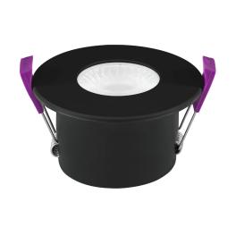 LED-EINBAUSPOT Ø87 negru 'ALQUERIA'