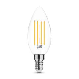 Bec LED Filament Candle 7W 2700K 806lm E14 C35 360° dimabil