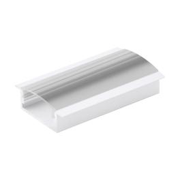 LED-Stripe Profile RE Clear Cover white, 3000mm