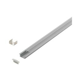 LED-Stripe Profile recessed with Clear cover