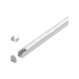 LED-Stripe Profile surface 30° Linear lens Clear cover