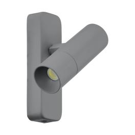 LED-Wall luminaire Doblas 5,2W 4000K silver IP20