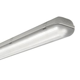 LINDA LED PC 2x24W 4000K, 7399lm, DALI, IP65, gri, l=1270mm