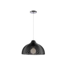 LIV PENDUL 1xE27 KROM/NEGRU