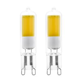 LM-G9-GLAS COB LED-STECKBulb 2W/200LM 3000K 2/Set