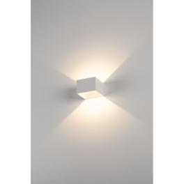 LOGS IN LED,alb,2000K-3000Klampa de perete, Dim pe calda