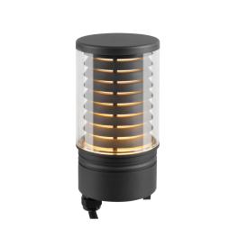 M-POL M Polehead 11W,190/210lm,927/930,IP65,antracit