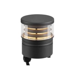 M-POL S Polehead 19W,260/270lm,927/930,IP65,antracit