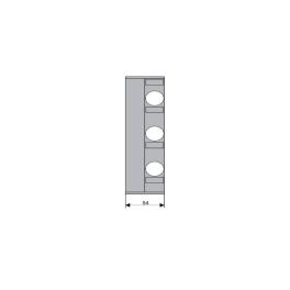 Mască de acoperire soclu D02- lăţime 54 mm 3p