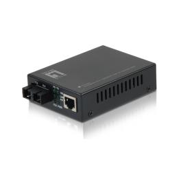 Mediaconvertor 1x RJ45 10/100 - 1x FO SC 100 Singlemode 20km