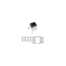MEMORIE EEPROM IIC SERIAL BUS 2KBIT