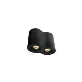 Miko Round A GU10 2x10W 220-240V IP20 negru
