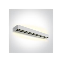Mimoza LED 2x13W 1560lm 3000K IP65 IK07 230V alb