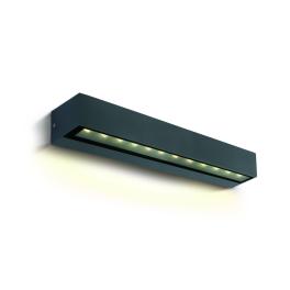 Mimoza LED 9W 540lm 3000K IP65 IK07 230V antracit