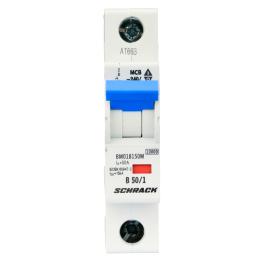 Miniature Circuit Breaker (MCB) B, 50A, 1-pole, 40° C, 10kA
