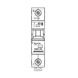 Miniature Circuit Breaker (MCB) DC-B20/1, 40° C, 10kA