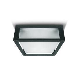 Miria 2x12W wall lamp E27 IP54antracit
