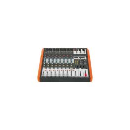 MIXER 8 CANALE CU EGALIZATOR, EFECTE, USB SI BLUETOOTH
