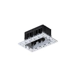 MODENA 2 MODULE RECESSED BOX WITHOUT FRAME
