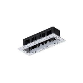 MODENA 4 MODULE RECESSED BOX WITHOUT FRAME