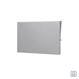 Modul Buton Revenire Mecanic (Sonerie) 3M LUXION, Standard Italian - gri