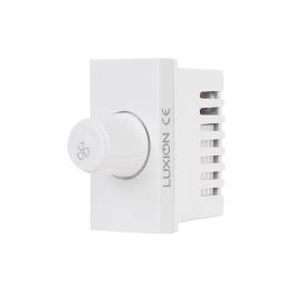 Modul Comutator Pentru Ventilator 1M LUXION, Standard Italian - alb