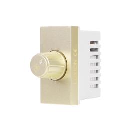 Modul Comutator Pentru Ventilator 1M LUXION, Standard Italian - auriu