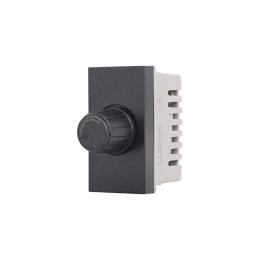 Modul Intrerupator Mecanic cu Variator 1M LUXION, Standard Italian - negru