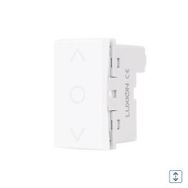 Modul Intrerupator Mecanic Jaluzele 1M LUXION, Standard Italian - alb