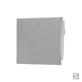 Modul Intrerupator Simplu Cap Cruce Mecanic 2M LUXION, Standard Italian - gri