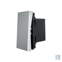 Modul Intrerupator Simplu Cap Scara Mecanic 1M LUXION - gri