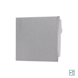 Modul Intrerupator Simplu Cap Scara Mecanic 2M LUXION, Standard Italian - gri