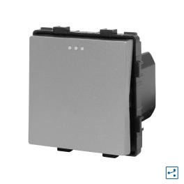 Modul Intrerupator Simplu Cap Scara Mecanic LUXION - gri