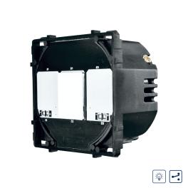 Modul Intrerupator Simplu cu Variator, Cap Scara/Cruce cu Touch LUXION