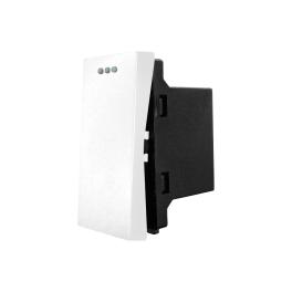 Modul Intrerupator Simplu Mecanic 1M LUXION - alb