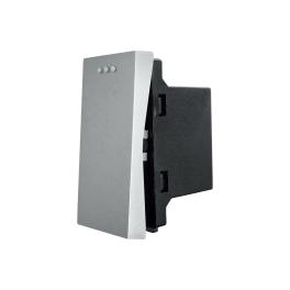 Modul Intrerupator Simplu Mecanic 1M LUXION - gri