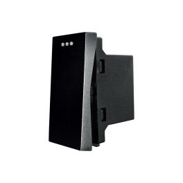 Modul Intrerupator Simplu Mecanic 1M LUXION - negru